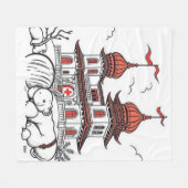 毛布 フリースブランケット (正面(横))