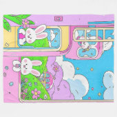 毛布 フリースブランケット (正面(横))