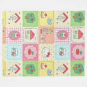 毛布 フリースブランケット (正面(横))