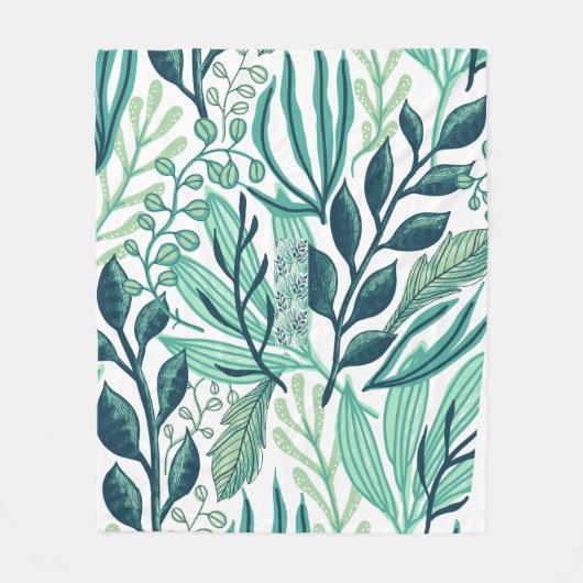 「毛布：暖かさを受け入れる感動的。 フリースブランケット (正面)