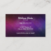 毛延長名刺 名刺 (裏面)