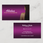 毛延長名刺 名刺 (正面/裏面)