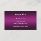 毛延長名刺 名刺 (裏面)