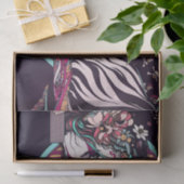 毛日本のの中の花 薄葉紙 (ギフト)