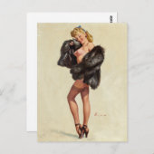 毛根のピン留め ポストカード (正面/裏面)