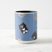 毛様子友達毛様毛様症 マグカップ (中央)