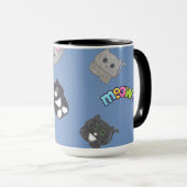 毛様子友達毛様毛様症 マグカップ (正面右)