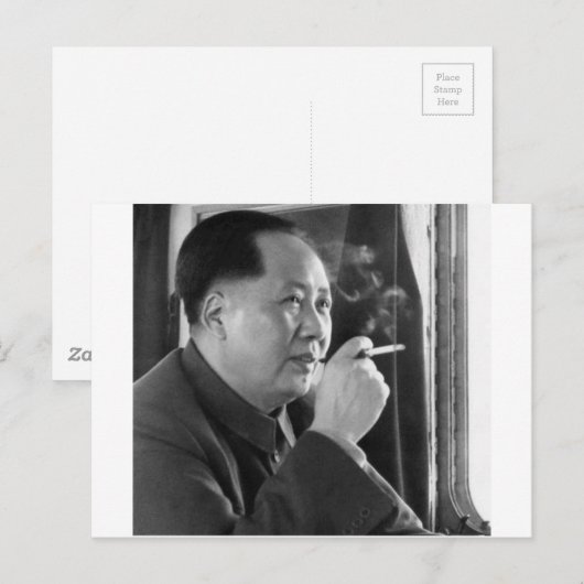 毛沢東トン ポストカード (正面/裏面)
