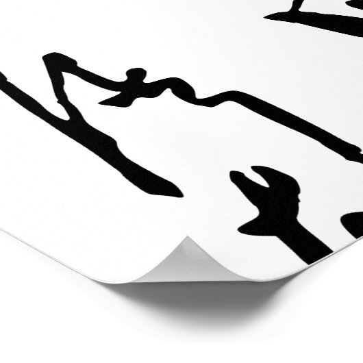 毛沢東 – 天翔 ポスター (角)