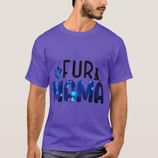 毛深いママへのギフト Tシャツ (正面)