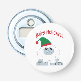 毛深い休日！クリスマスイティ 栓抜き