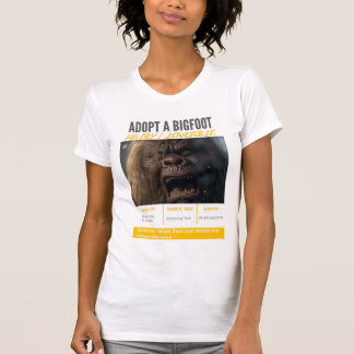 毛深い男を採用する Tシャツ