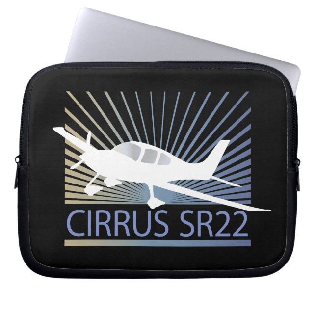 毛状突起SR22 ラップトップスリーブ (正面)