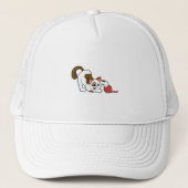 毛玉の猫 キャップ (正面)