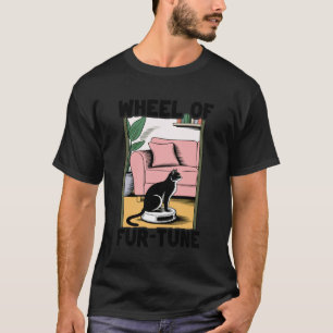 毛玉運勢 猫ジョーク ロボット掃除機 カ Tシャツ