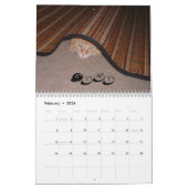 毛皮で覆われた家族「09 カレンダー (2月 2026)