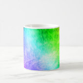 毛皮で覆われた虹 モーフィングマグカップ (中央)