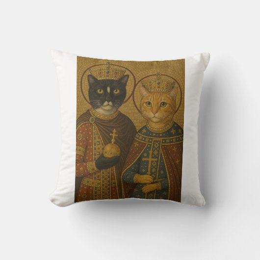 毛皮と絹の帝国のエコー クッション (正面)