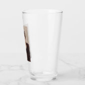 毛皮のコートを着てジェルティ（イスラエルのイサク） タンブラーグラス (左)