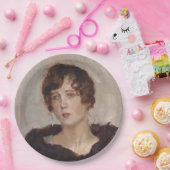 毛皮のコートを着てジェルティ（イスラエルのイサク） ペーパープレート (パーティー)