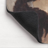 毛皮のコートを着てジェルティ(イスラエルのイサク) マウスパッド (コーナー)