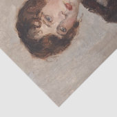 毛皮のコートを着てジェルティ（イスラエルのイサク） 薄葉紙 (詳細)