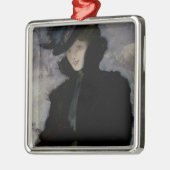 毛皮のコート メタルオーナメント (左)