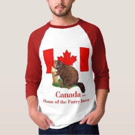 毛皮のビーバー Tシャツ