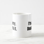 毛皮の仲間です。受け入れてね。 コーヒーマグ コーヒーマグカップ (中央)