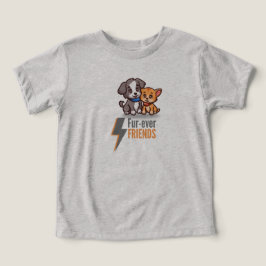 毛皮の友人 – かわいい犬と猫のベスティーズT