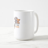 毛皮の友人 – かわいい犬と猫のベスティーズT コーヒーマグカップ (正面右)