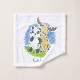 毛皮の友人Peekaboo Kids Wash Cloth ウォッシュタオル