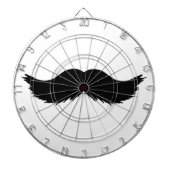 毛皮の口ひげ ダーツボード (正面)