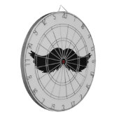 毛皮の口ひげ ダーツボード (正面左)