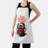 毛皮の小さなクリスマス エプロン (インサイチュ)