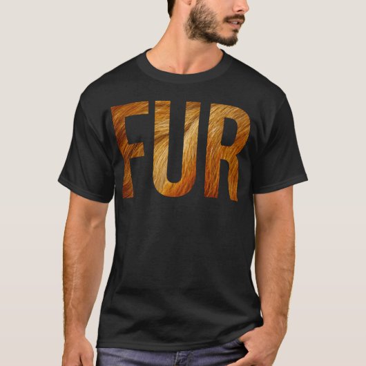 毛皮の引用フレンド Tシャツ (正面)