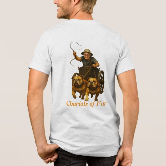 毛皮の戦車 トライブレンドTシャツ (裏面)