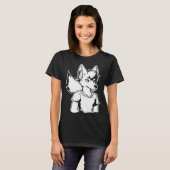 毛皮の擬人化コスプレファンダム Tシャツ (正面フル)