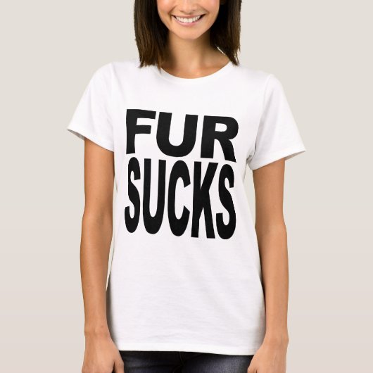 毛皮の最低 Tシャツ (正面)