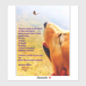 毛皮の赤ん坊を失ったすべての人のための詩 シール (シート)