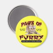 毛皮の足 マグネット (正面/裏面)