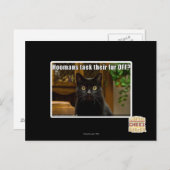 毛皮をオフにするパーマンは? ポストカード (正面/裏面)