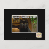 毛皮をオフにするパーマンは? ポストカード (正面)