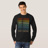 毛皮ファンダム ファーソン ファースーツ Tシャツ (正面フル)