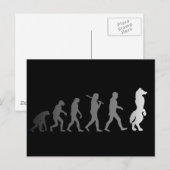 毛皮進化 ポストカード (正面/裏面)