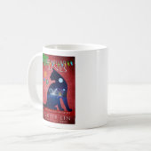 毛皮miliarの猫科の動物-私は猫のマグを話します コーヒーマグカップ (正面左)