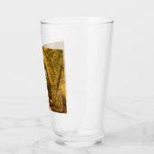 毛筆絵を描付きの子猫 タンブラーグラス (左)