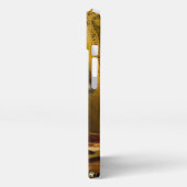 毛筆絵を描付きの子猫 iPhoneケース (左側面)