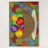 毛糸のボウル ジグソーパズル (縦)