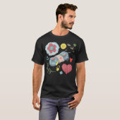 毛糸の玉とクラフト Tシャツ (正面フル)